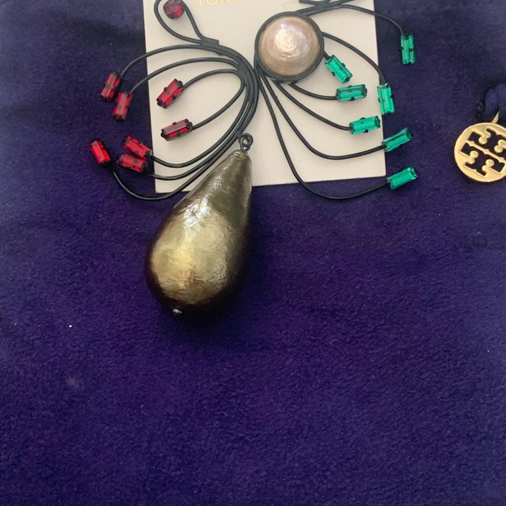 Tory Burch  Swan Mismatched Earrings